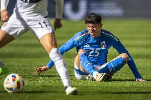 意媒：亚特兰大边后卫贝拉诺瓦股二头肌1到2级损伤，将缺阵4到5周